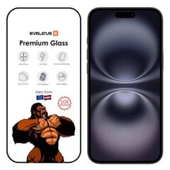 Evelatus Corning Gorilla Ультра 10X супер прочное 3D Стекло для Apple iPhone 16 Plus цена и информация | Защитные пленки для телефонов | kaup24.ee