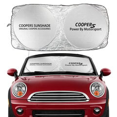 Auto päikesevarjud päikesesirmi esiklaas Mini John Cooper R56 F56 Countryman R60 F60 Clubman R55 Coopers F55 F54 tarvikud цена и информация | Мотоаксессуары | kaup24.ee