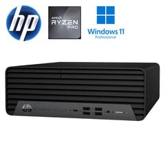 HP 805 G6 SFF Ryzen 5 PRO 4650G 32GB 256SSD M.2 NVME DVD WIN11Pro hind ja info | Lauaarvutid | kaup24.ee