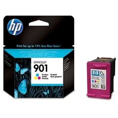 Чернильный картридж для принтера HP 901, трех цветов цена и информация | Картриджи для струйных принтеров | kaup24.ee