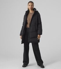 Vero Moda женское пальто 200г. 10290436*02, черный/черный 5715425741821 цена и информация | Женские куртки | kaup24.ee