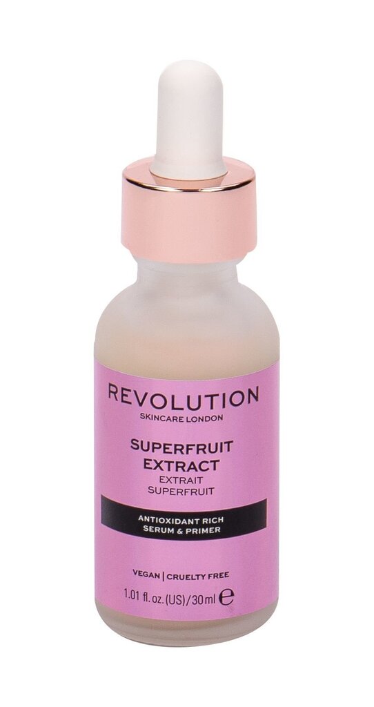 Seerum - meigialuskreem Make up Revolution Superfruit Extract 30 ml цена и информация | Jumestuskreemid, puudrid | kaup24.ee