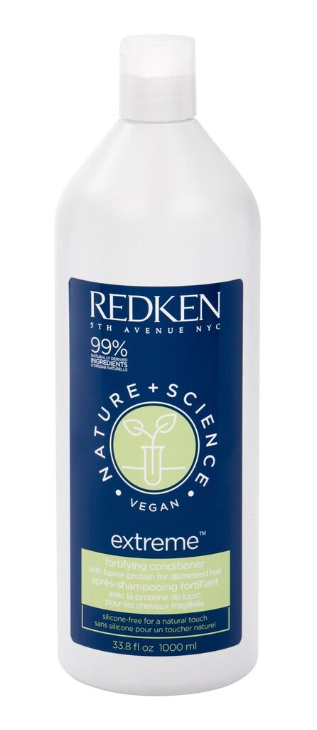 Tugevdav palsam Redken Nature & Science Vegan Extreme 1000 ml - W цена и информация | Juuksepalsamid | kaup24.ee