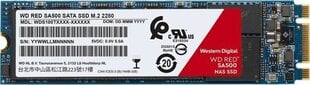 SSD WD RED 2TB M.2 SATA WDS200T1R0B цена и информация | Внутренние жёсткие диски (HDD, SSD, Hybrid) | kaup24.ee
