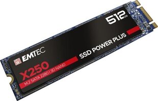 Emtec ECSSD512GX250 цена и информация | Внутренние жёсткие диски (HDD, SSD, Hybrid) | kaup24.ee