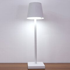 Gradient LED-restorani laualamp puutetundliku hämardamisega laetav hotellibaari voodikaunistus hämardatav juhtmeta laualamp juhtmevaba (39,5*9,5cm kandiline alus liivavalge + (laadimiskaabel)) цена и информация | Настольные лампы | kaup24.ee