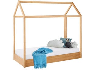 Детская кроватка - игровой домик Notio Living Ellen, светло-коричневый цена и информация | Детские кровати | kaup24.ee