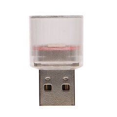 2tk Car Mini USB LED atmosfäärivalgus Sisekeskkond Dekoratsioon Atmosfäärivalgus Car PC Sülearvuti Light Plug and Play (värviline välklamp) цена и информация | Детские светильники | kaup24.ee