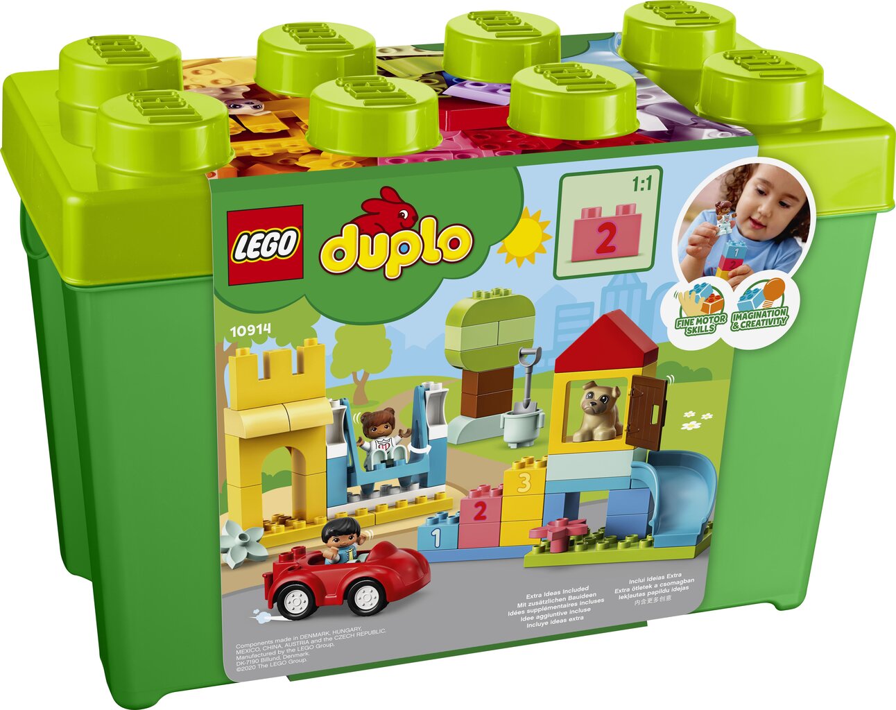 10914 LEGO® DUPLO Suur klotsikarp hind ja info | Klotsid ja konstruktorid | kaup24.ee