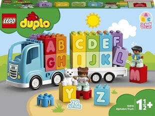 10915 LEGO® DUPLO Tähestiku veoauto цена и информация | Конструкторы и кубики | kaup24.ee