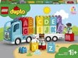 10915 LEGO® DUPLO Tähestiku veoauto hind ja info | Klotsid ja konstruktorid | kaup24.ee