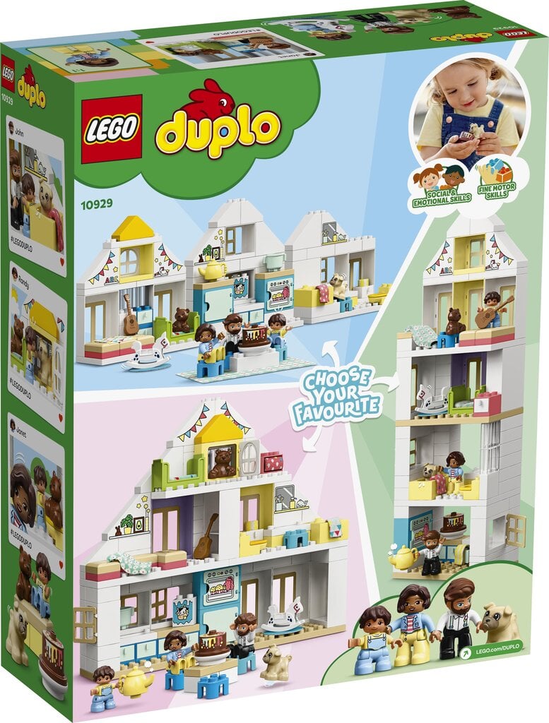 10929 LEGO® DUPLO Moodulmänguasjamaja цена и информация | Klotsid ja konstruktorid | kaup24.ee