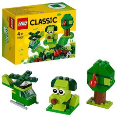 11007 LEGO® Classic Зеленые колодки цена и информация | Конструкторы и кубики | kaup24.ee