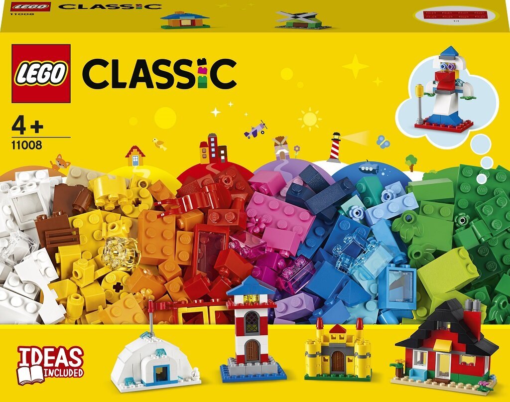 11008 LEGO® Classic Klotsid ja majakesed hind ja info | Klotsid ja konstruktorid | kaup24.ee