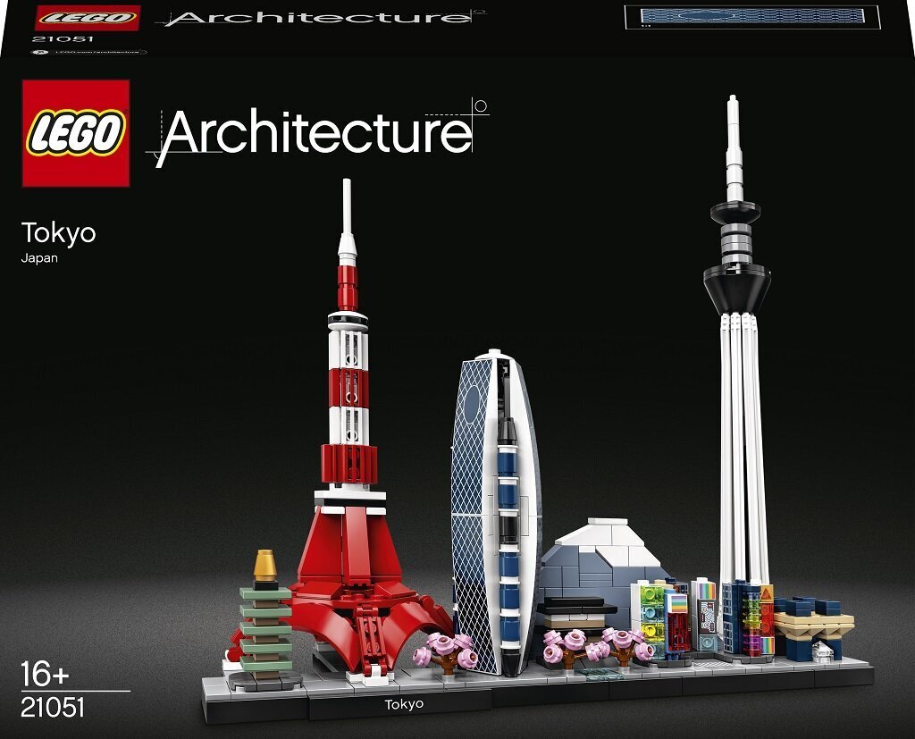 21051 LEGO® Architecture Tokyo цена и информация | Klotsid ja konstruktorid | kaup24.ee