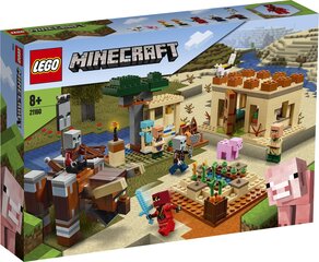 21160 LEGO® Minecraft Kurikaelte rünnak цена и информация | Конструкторы и кубики | kaup24.ee