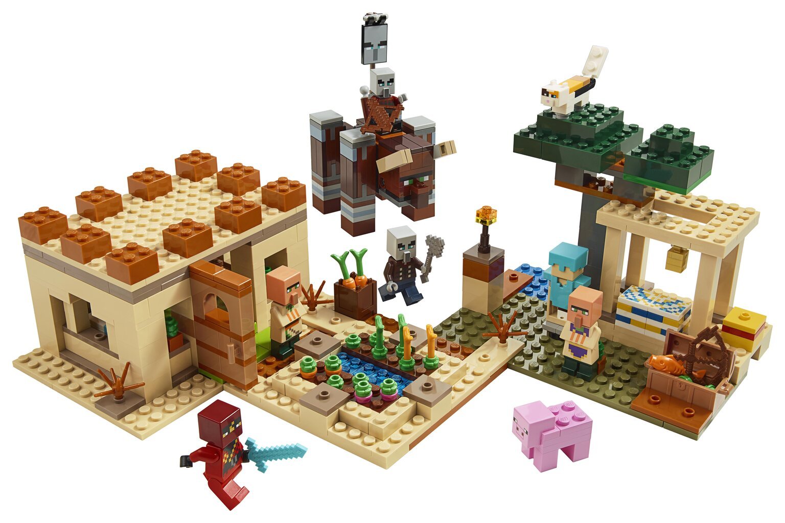 21160 LEGO® Minecraft Kurikaelte rünnak hind ja info | Klotsid ja konstruktorid | kaup24.ee