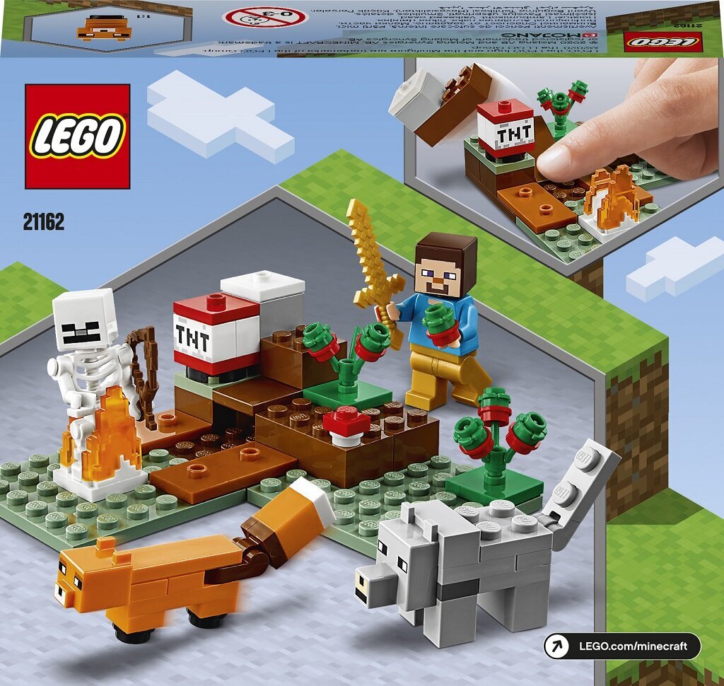 21162 LEGO® Minecraft Taiga seiklus hind ja info | Klotsid ja konstruktorid | kaup24.ee