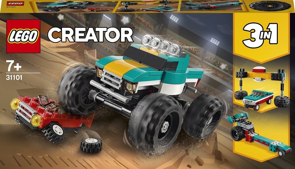 31101 LEGO® Creator Monsterauto hind ja info | Klotsid ja konstruktorid | kaup24.ee