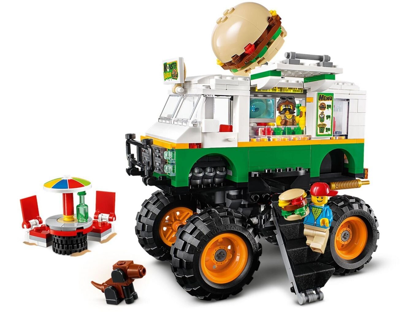 31104 LEGO® Creator Burgerauto koletis цена и информация | Klotsid ja konstruktorid | kaup24.ee