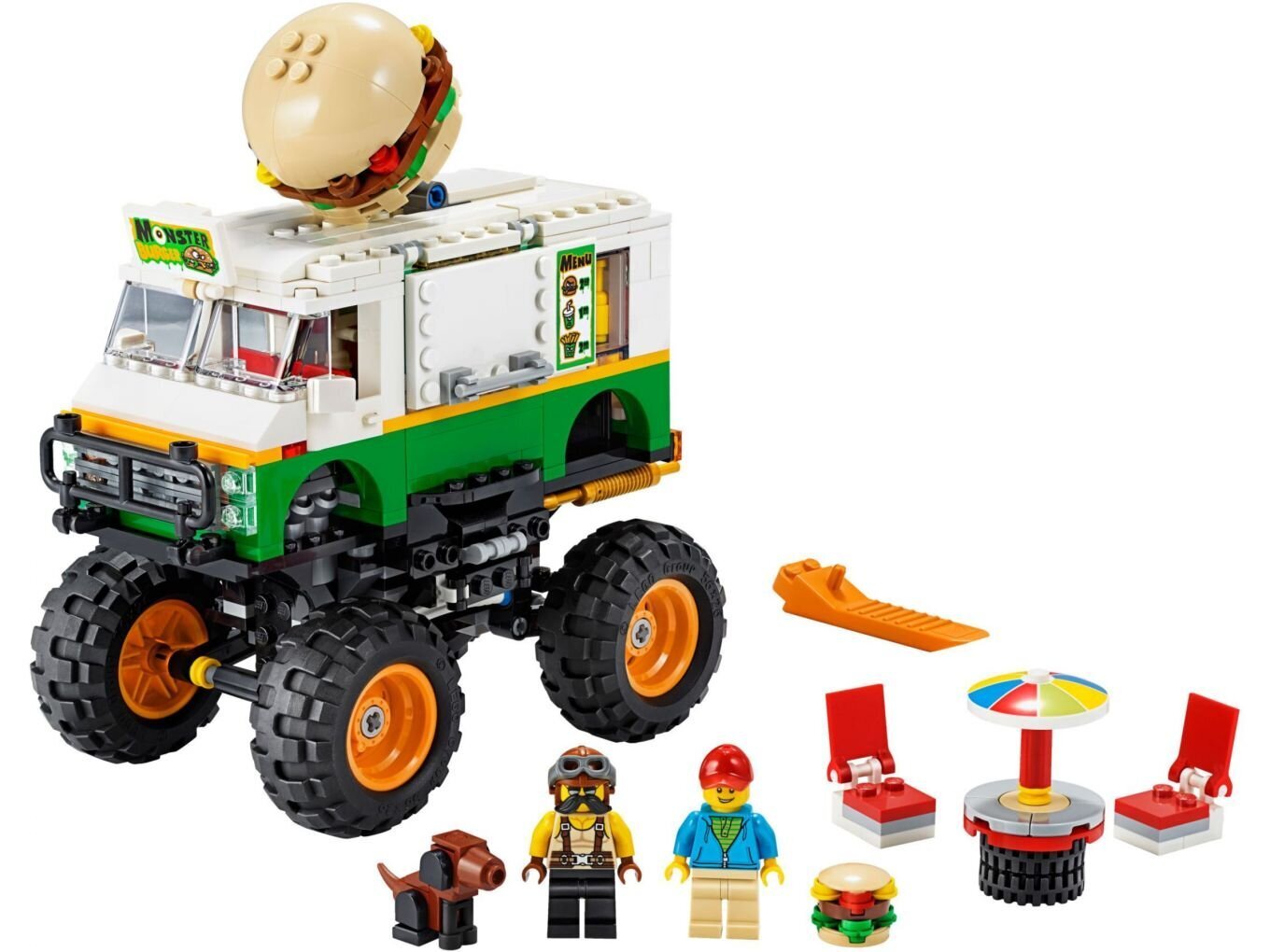 31104 LEGO® Creator Burgerauto koletis hind ja info | Klotsid ja konstruktorid | kaup24.ee