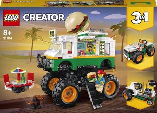 31104 LEGO® Creator Грузовик бургеров - монстр цена и информация | Конструкторы и кубики | kaup24.ee