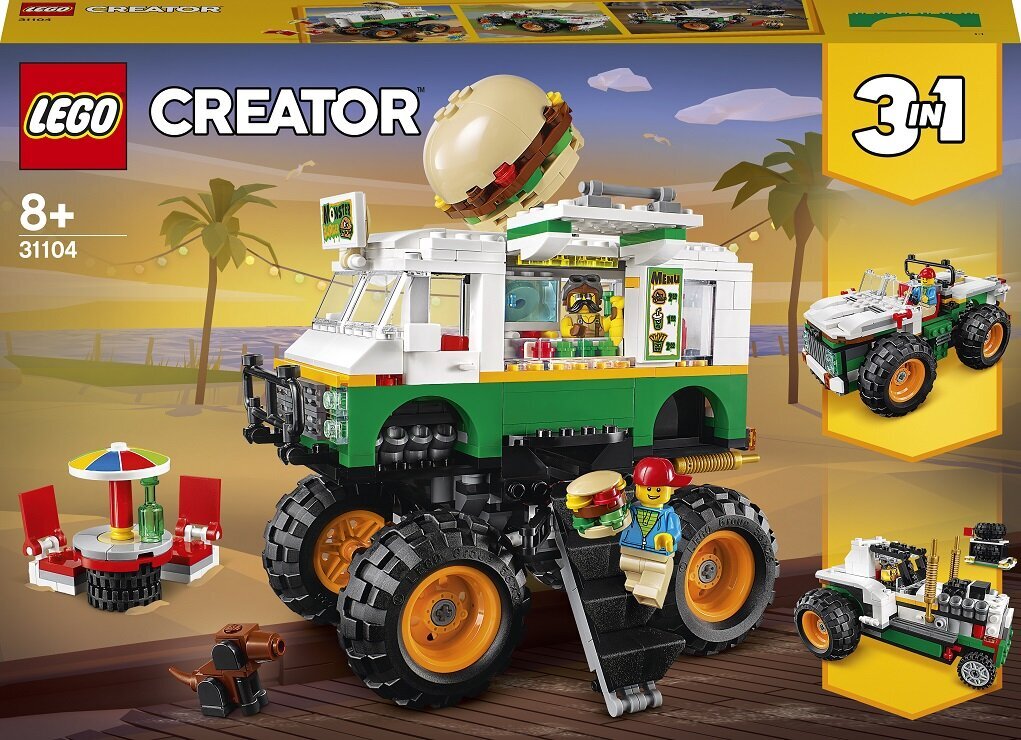 31104 LEGO® Creator Burgerauto koletis hind ja info | Klotsid ja konstruktorid | kaup24.ee