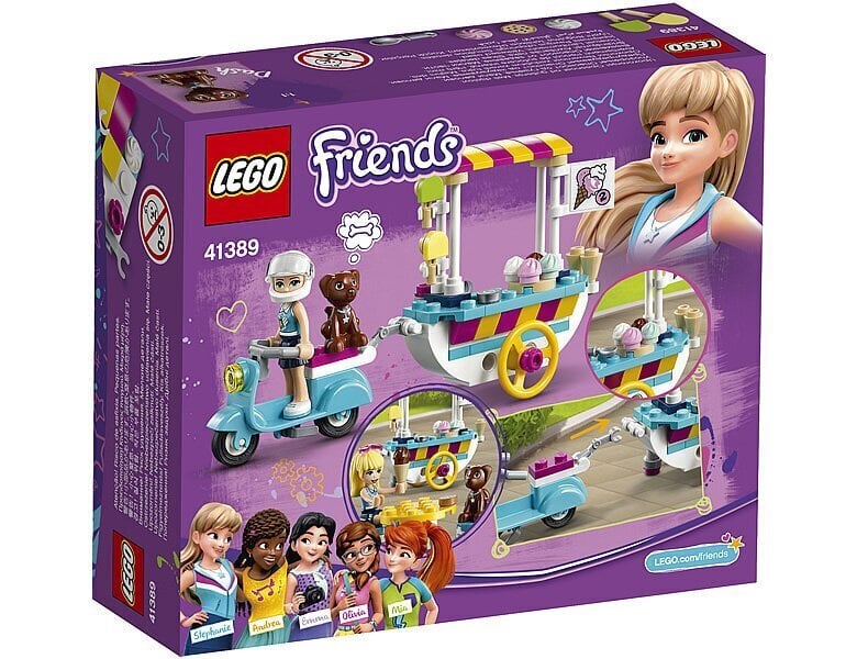 41389 LEGO® Friends Jäätisekäru цена и информация | Klotsid ja konstruktorid | kaup24.ee