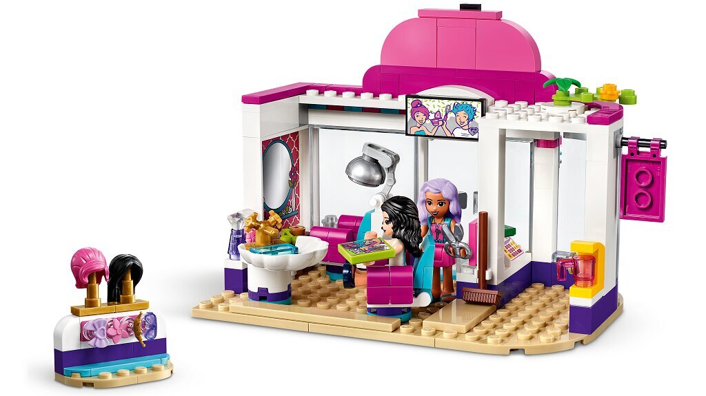 41391 LEGO® Friends Heartlake'i linna juuksurisalong цена и информация | Klotsid ja konstruktorid | kaup24.ee