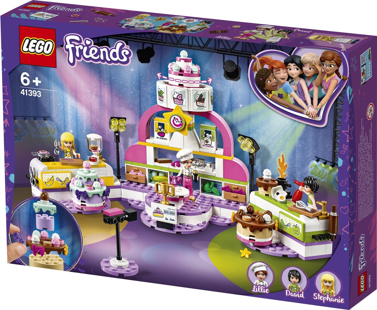 41393 LEGO® Friends Küpsetamisvõistlus hind ja info | Klotsid ja konstruktorid | kaup24.ee