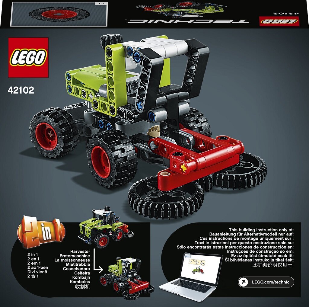 42102 LEGO® Technic Mini CLAAS XERION hind ja info | Klotsid ja konstruktorid | kaup24.ee