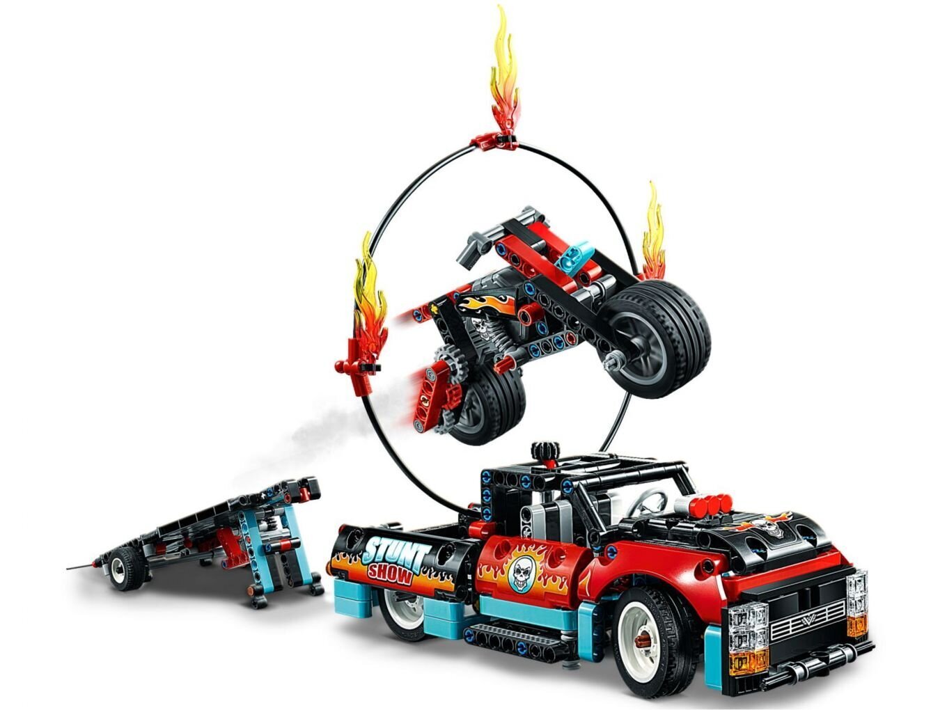 42106 LEGO® Technic Trikimaastur ja -mootoratas цена и информация | Klotsid ja konstruktorid | kaup24.ee