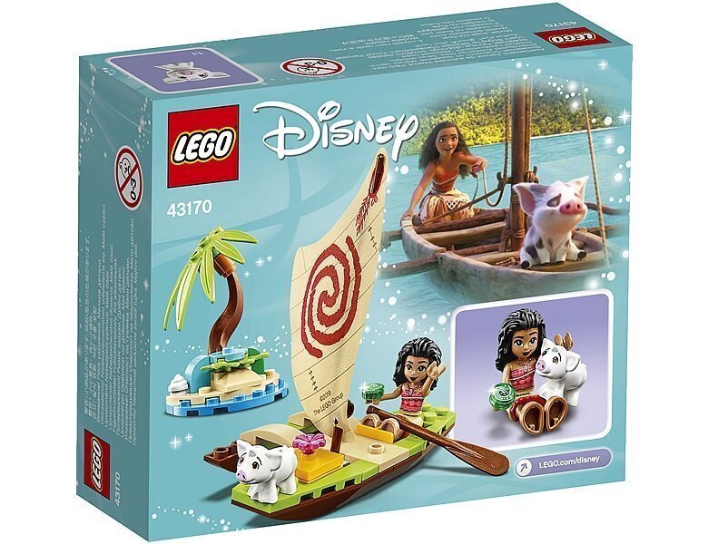 43170 LEGO® | Disney Princess Moana seiklused ookeanis hind ja info | Klotsid ja konstruktorid | kaup24.ee