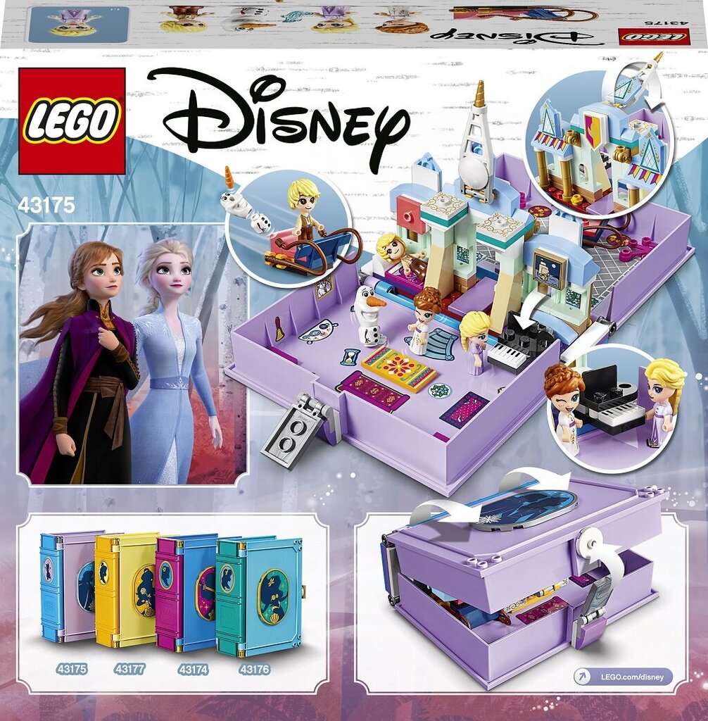 43175 LEGO® | Disney Frozen Anna ja Elsa seiklusraamat hind ja info | Klotsid ja konstruktorid | kaup24.ee