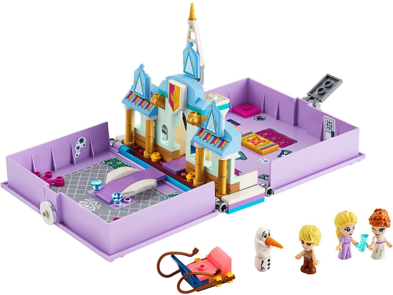 43175 LEGO® | Disney Frozen Anna ja Elsa seiklusraamat hind ja info | Klotsid ja konstruktorid | kaup24.ee