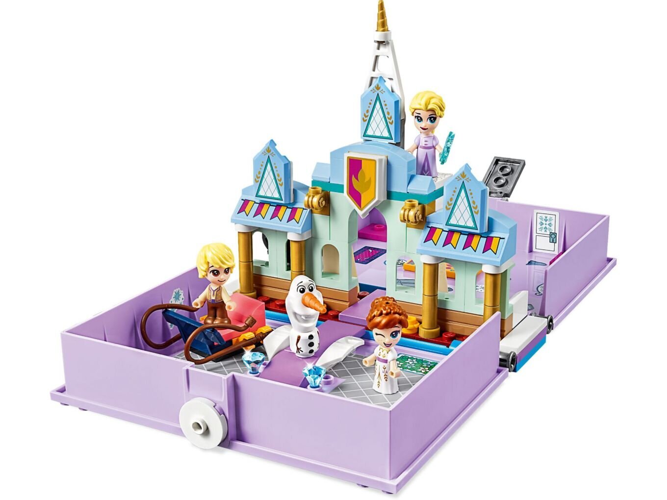 43175 LEGO® | Disney Frozen Anna ja Elsa seiklusraamat hind ja info | Klotsid ja konstruktorid | kaup24.ee