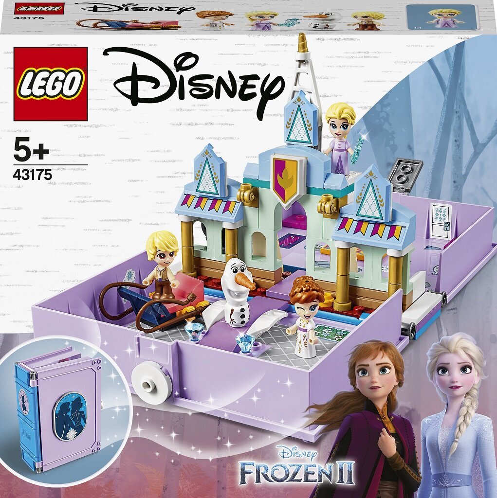 43175 LEGO® Disney Frozen книжка приключений Анны и Эльзы цена | kaup24.ee