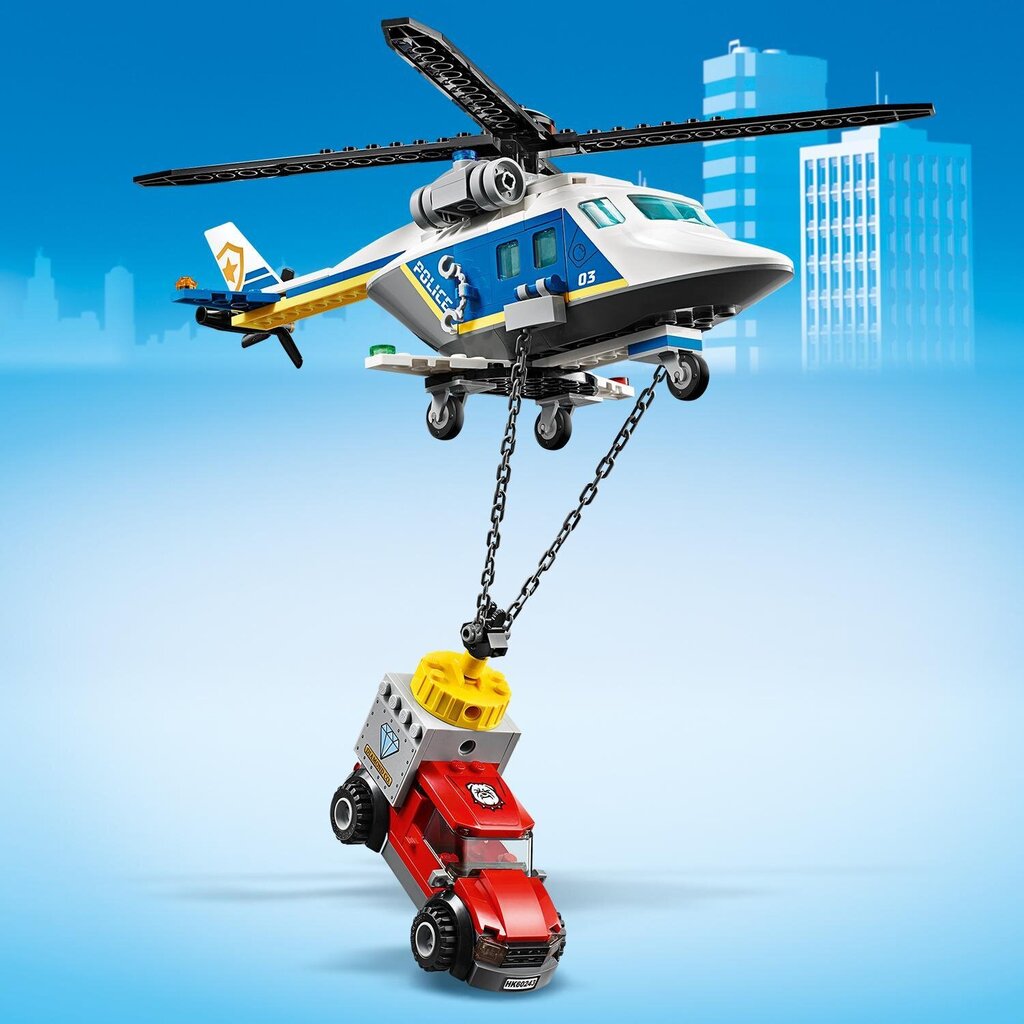 60243 LEGO® City Politseihelikopteri tagaajamine hind ja info | Klotsid ja konstruktorid | kaup24.ee