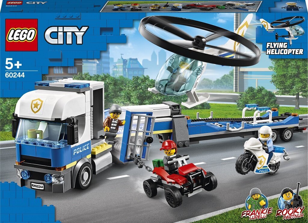 60244 LEGO® City Politsei transpordihelikopter hind ja info | Klotsid ja konstruktorid | kaup24.ee