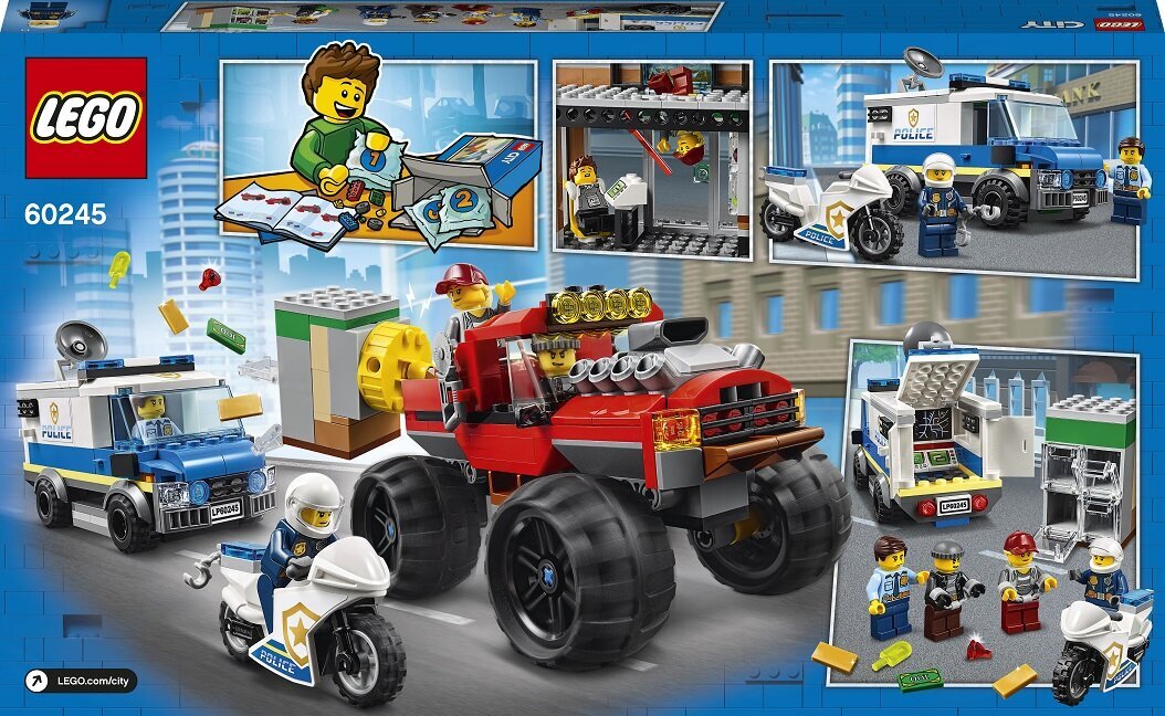 60245 LEGO® City Politseiveoki koletise vargus hind ja info | Klotsid ja konstruktorid | kaup24.ee