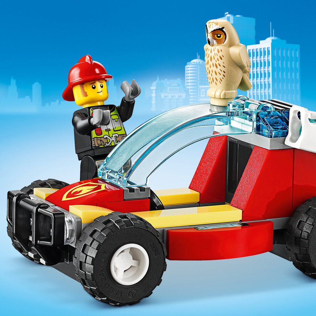 60247 LEGO® City Fire Metsatulekahju цена и информация | Klotsid ja konstruktorid | kaup24.ee