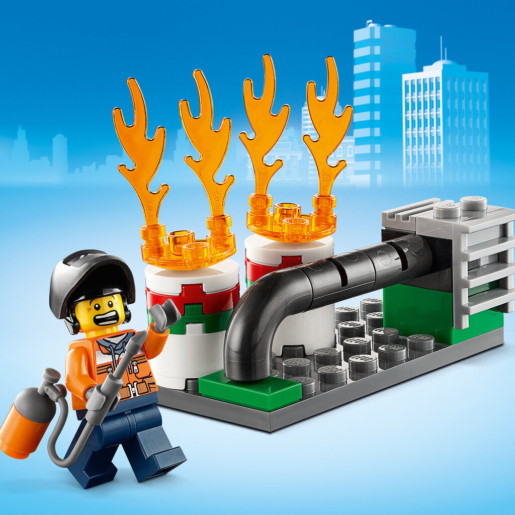 60248 LEGO® City tuletõrjehelikopteri kutse hind ja info | Klotsid ja konstruktorid | kaup24.ee