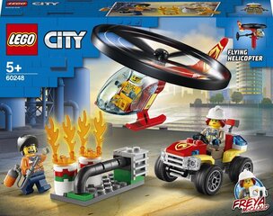 60248 LEGO® City Fire Вызов пожарного вертолета цена и информация | Конструкторы и кубики | kaup24.ee