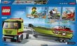 60254 LEGO® City Võidusõidupaadi transporter hind ja info | Klotsid ja konstruktorid | kaup24.ee