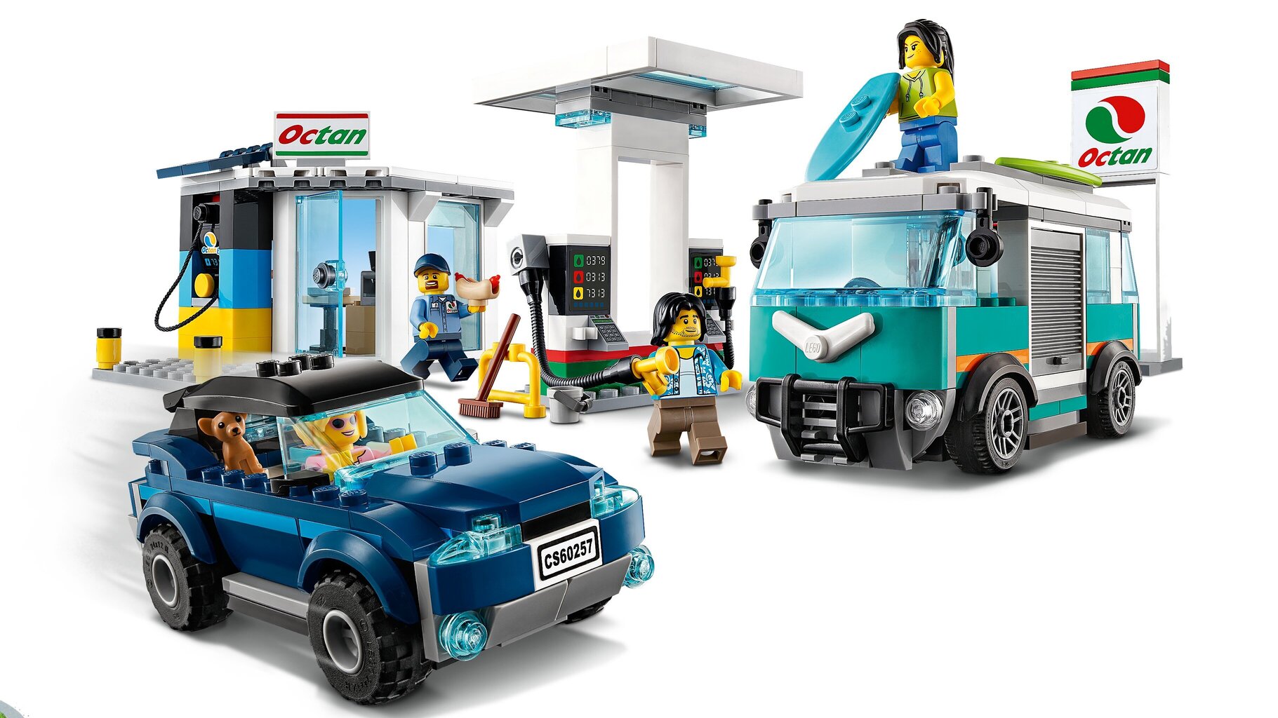 60257 LEGO® City Teenindusjaam hind ja info | Klotsid ja konstruktorid | kaup24.ee