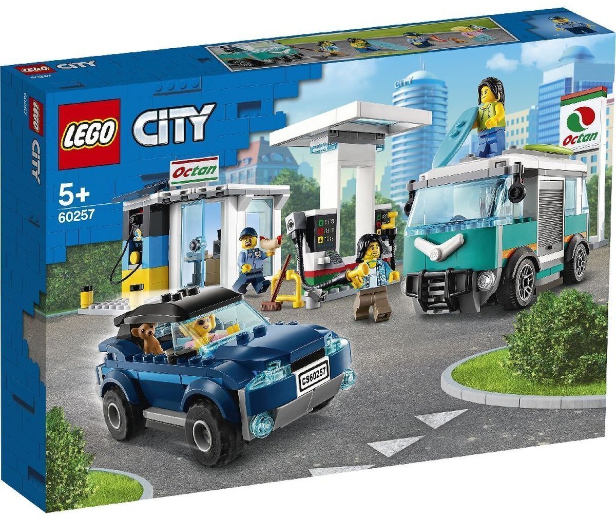 60257 LEGO® City Teenindusjaam hind ja info | Klotsid ja konstruktorid | kaup24.ee