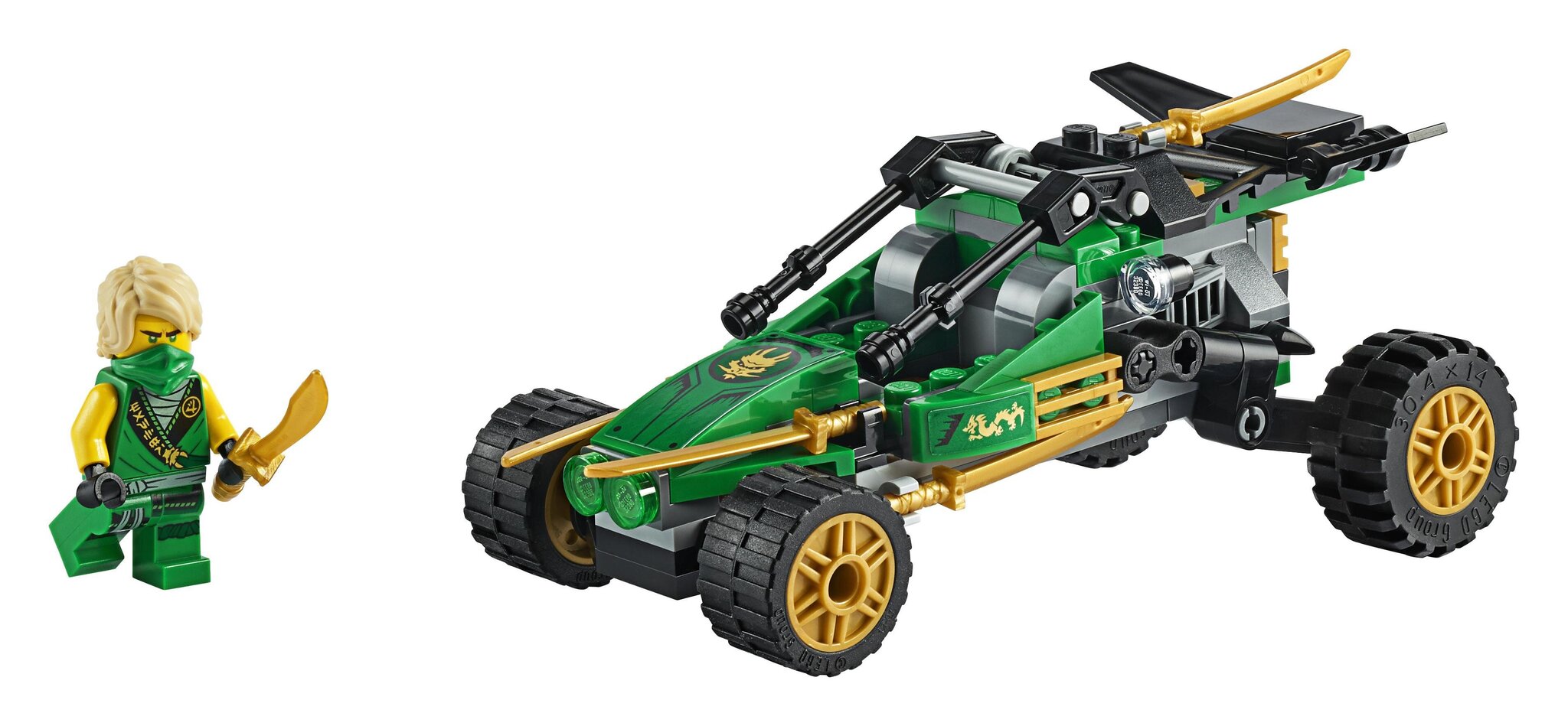 71700 LEGO® NINJAGO Džunglisõiduk hind ja info | Klotsid ja konstruktorid | kaup24.ee