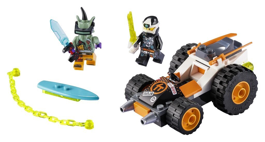 71706 LEGO® NINJAGO Cole‘i kiirauto hind ja info | Klotsid ja konstruktorid | kaup24.ee