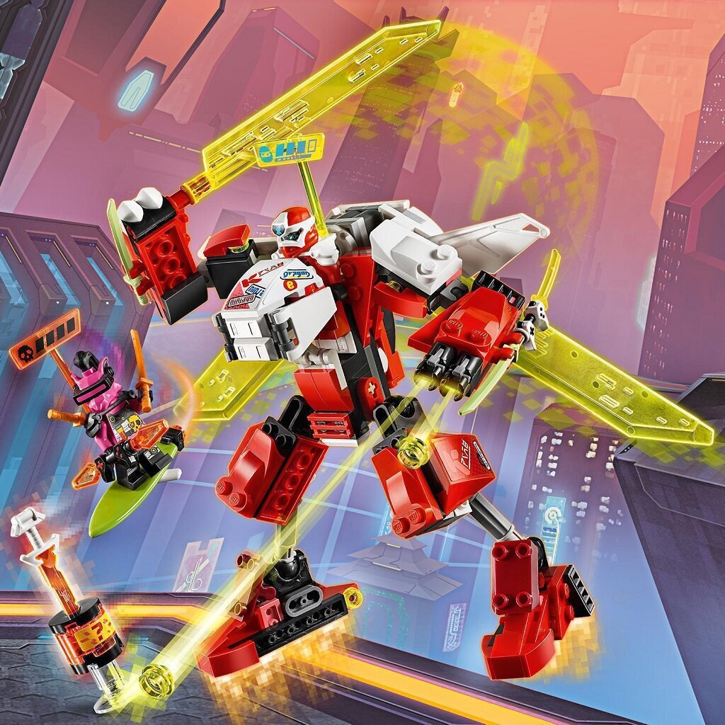 71707 LEGO® NINJAGO Kai robotlennuk hind ja info | Klotsid ja konstruktorid | kaup24.ee