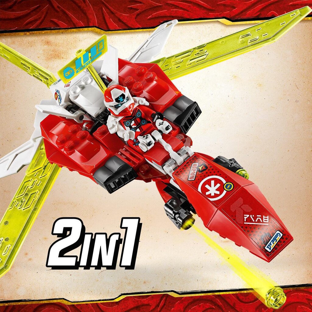 71707 LEGO® NINJAGO Kai robotlennuk hind ja info | Klotsid ja konstruktorid | kaup24.ee